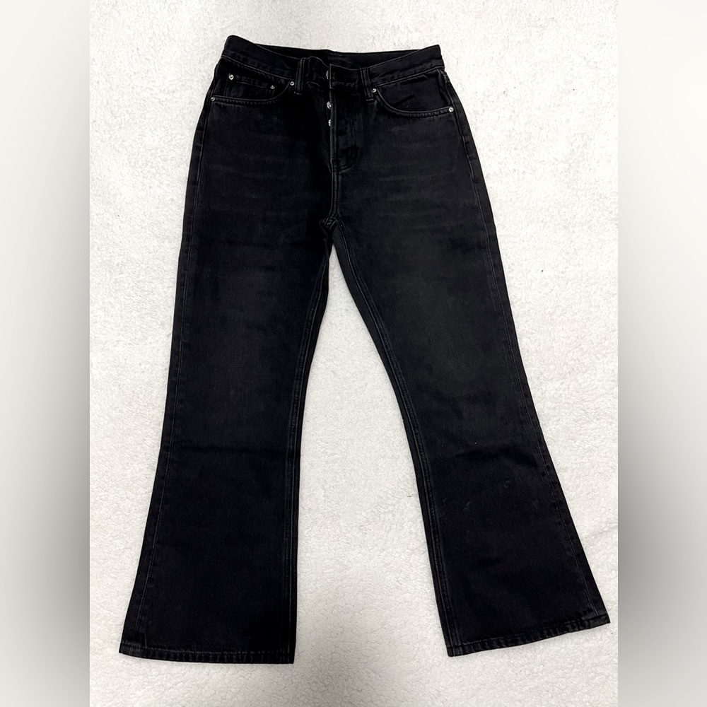 Toteme cropped flared jean